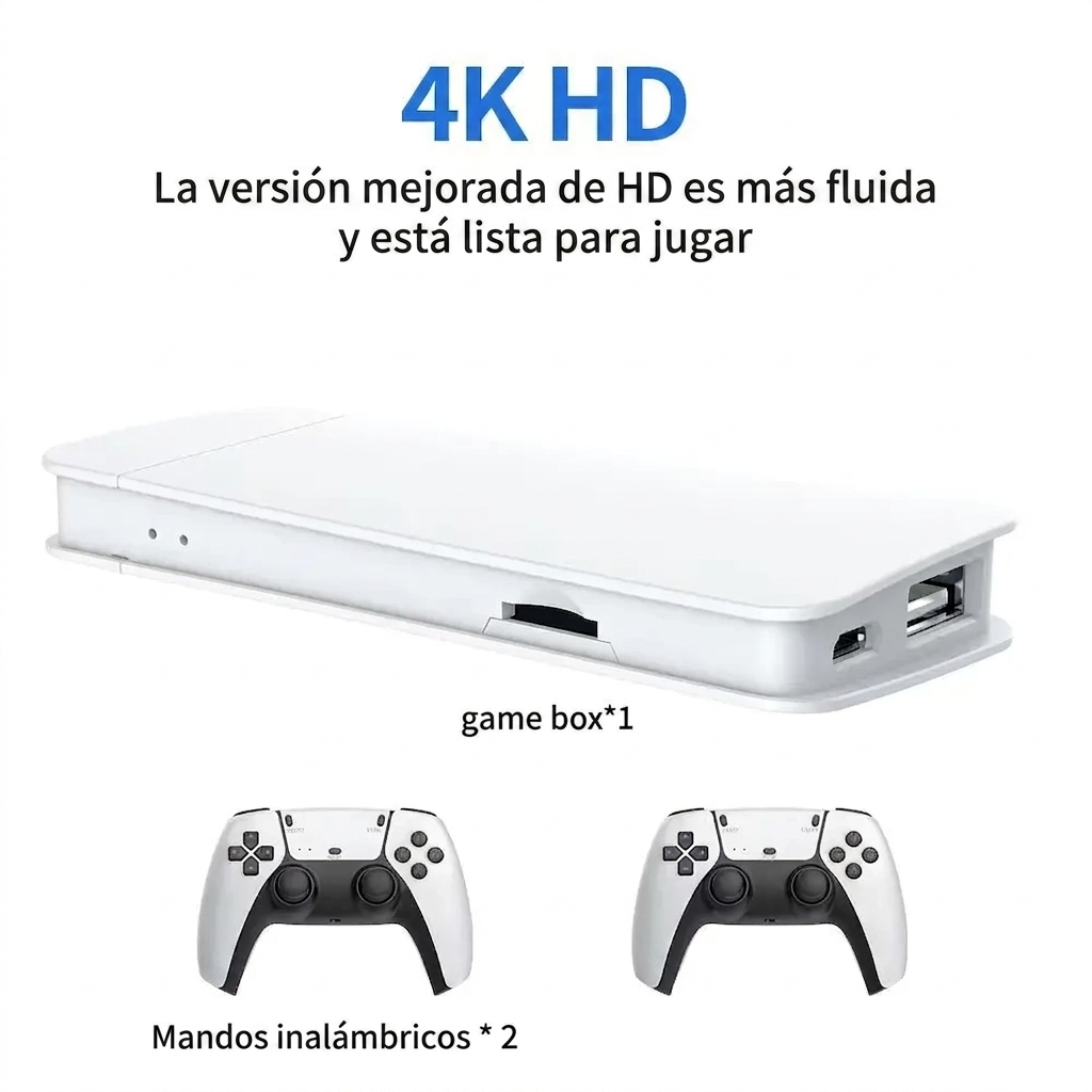 Videojuegos 20.000 Juegos Retro en un Solo Mando — Sin Descargas, Sin Complicaciones