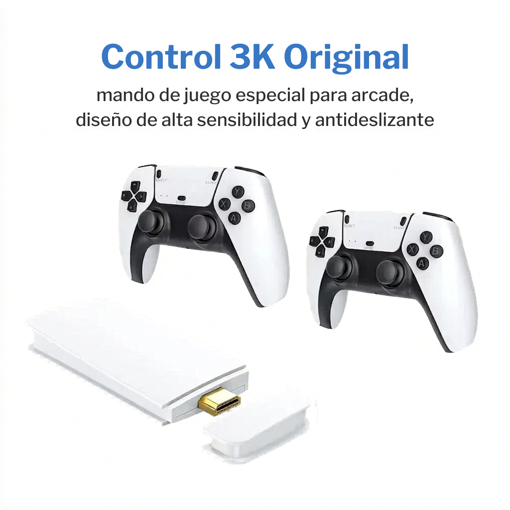 Videojuegos 20.000 Juegos Retro en un Solo Mando — Sin Descargas, Sin Complicaciones